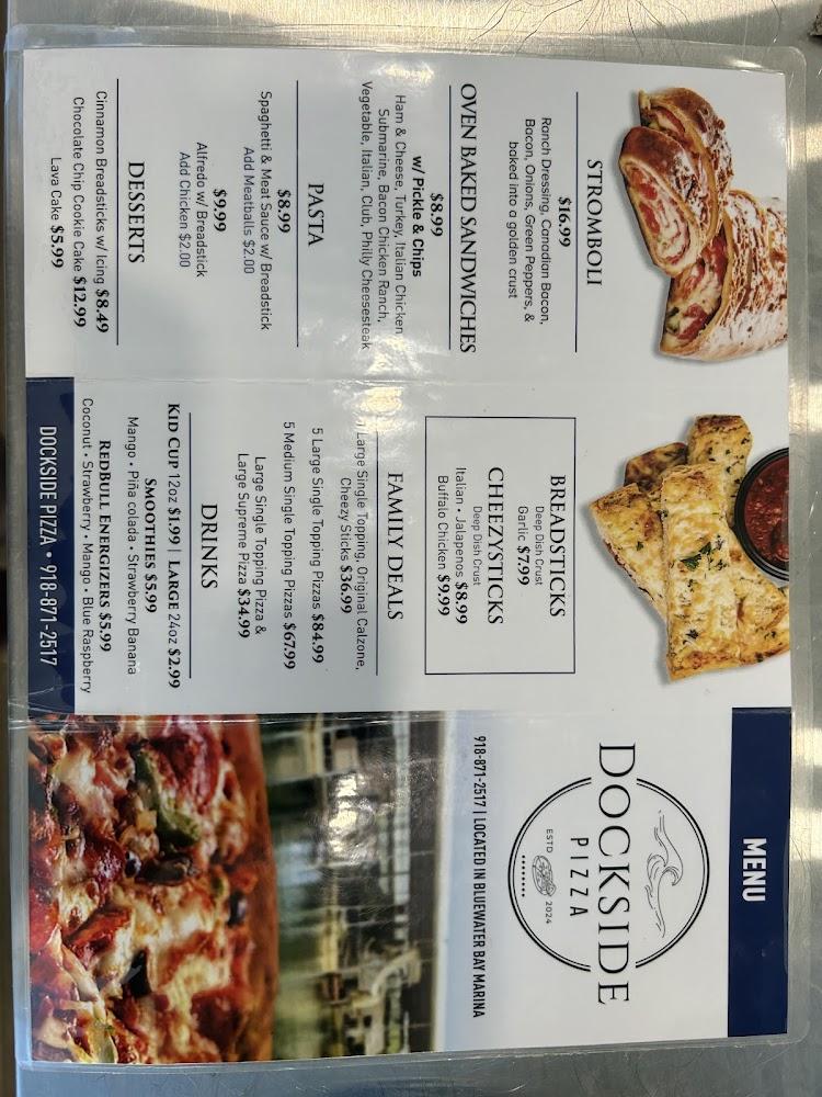 Dockside Pizza Menu image 2